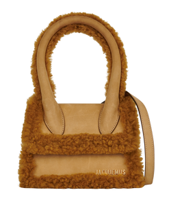 Le Chiquito Medium, Faux Shearling/Suede, Brown, MII, DB/S, 3*